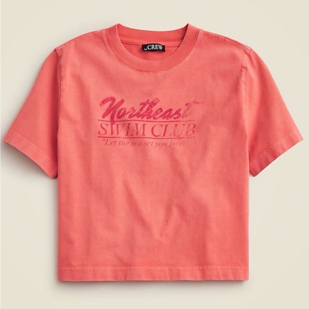 J. Crew relaxed graphic T-Shirt, XS